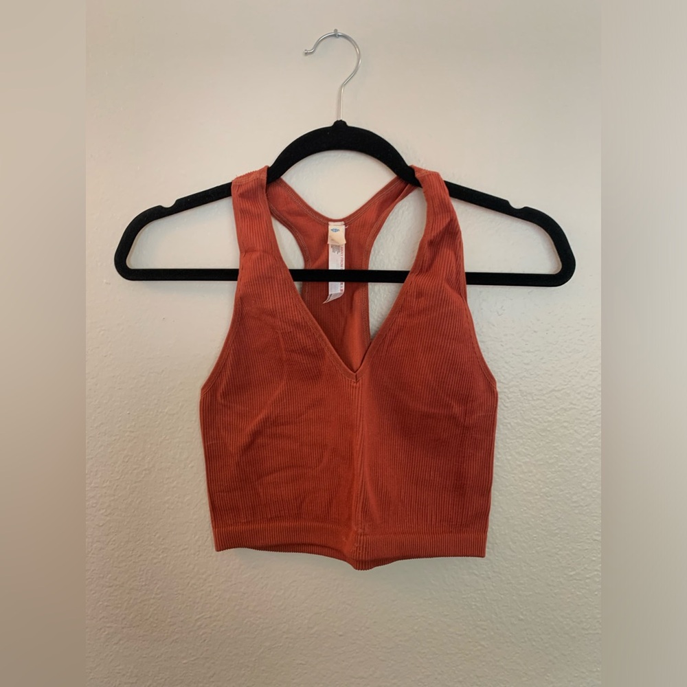 Free People Movement Free Throw Crop in Autumn Spice